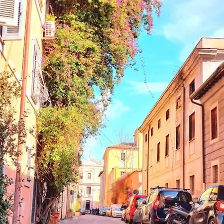 Le Terrazze Di Trastevere - Con Vasca Idromassaggio Lägenhet Rom